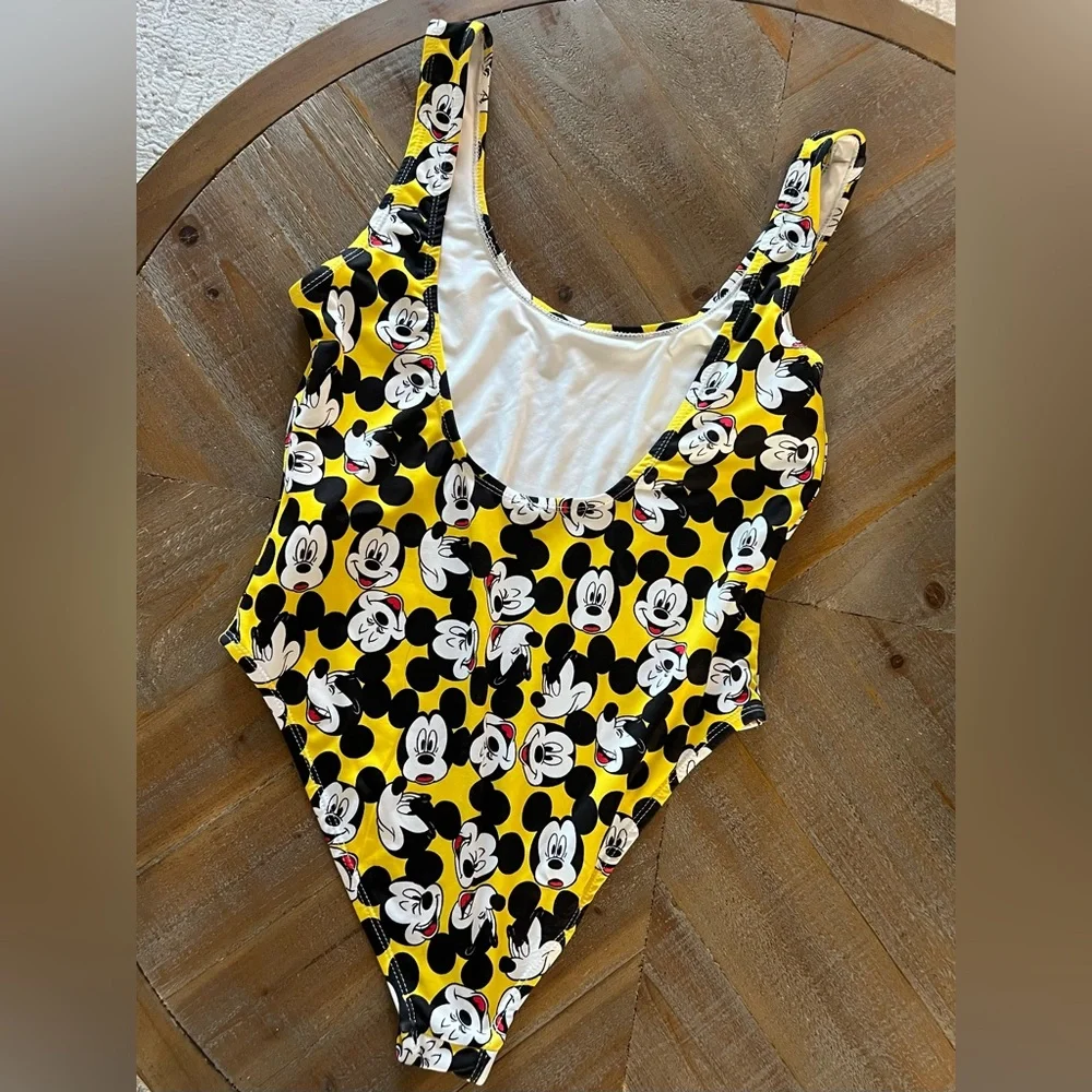 Disney Mickey Mouse‎ one piece swimsuit Size Large - Picture 2 of 5